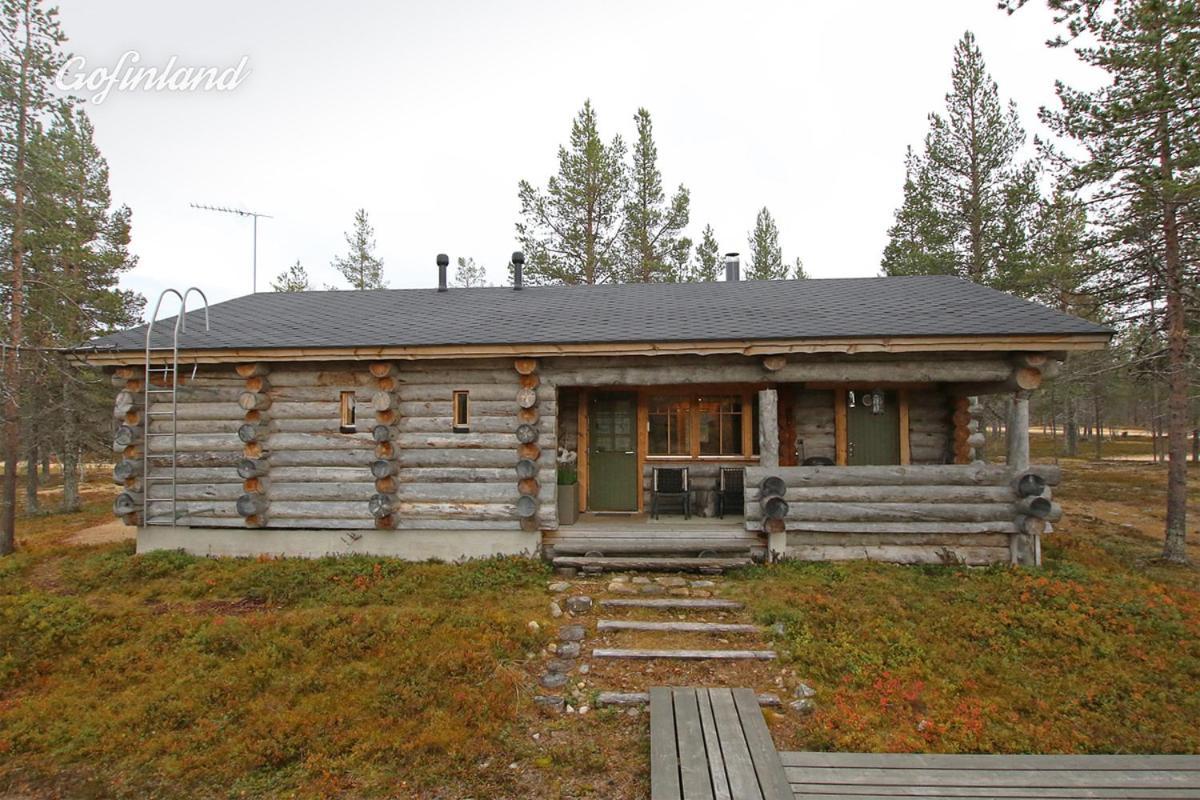 Kuukkeli Log Houses Villa Aurora "Pupula" Saariselka Exterior photo