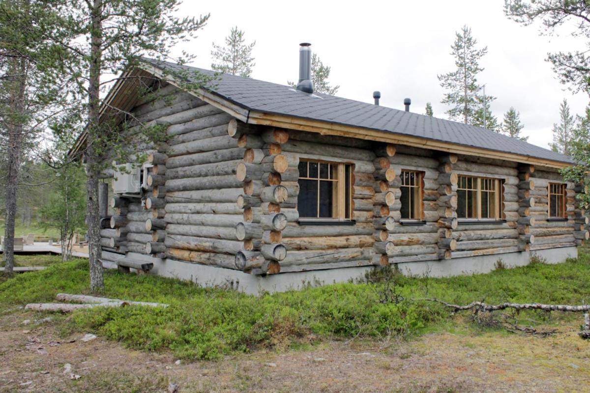 Kuukkeli Log Houses Villa Aurora "Pupula" Saariselka Exterior photo