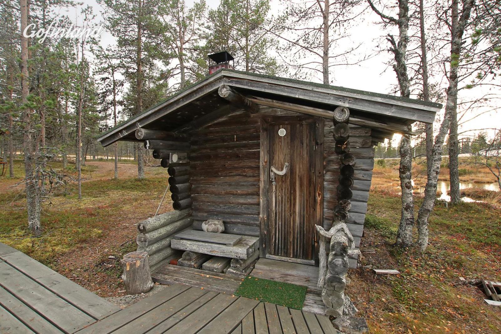 Kuukkeli Log Houses Villa Aurora "Pupula" Saariselka Exterior photo