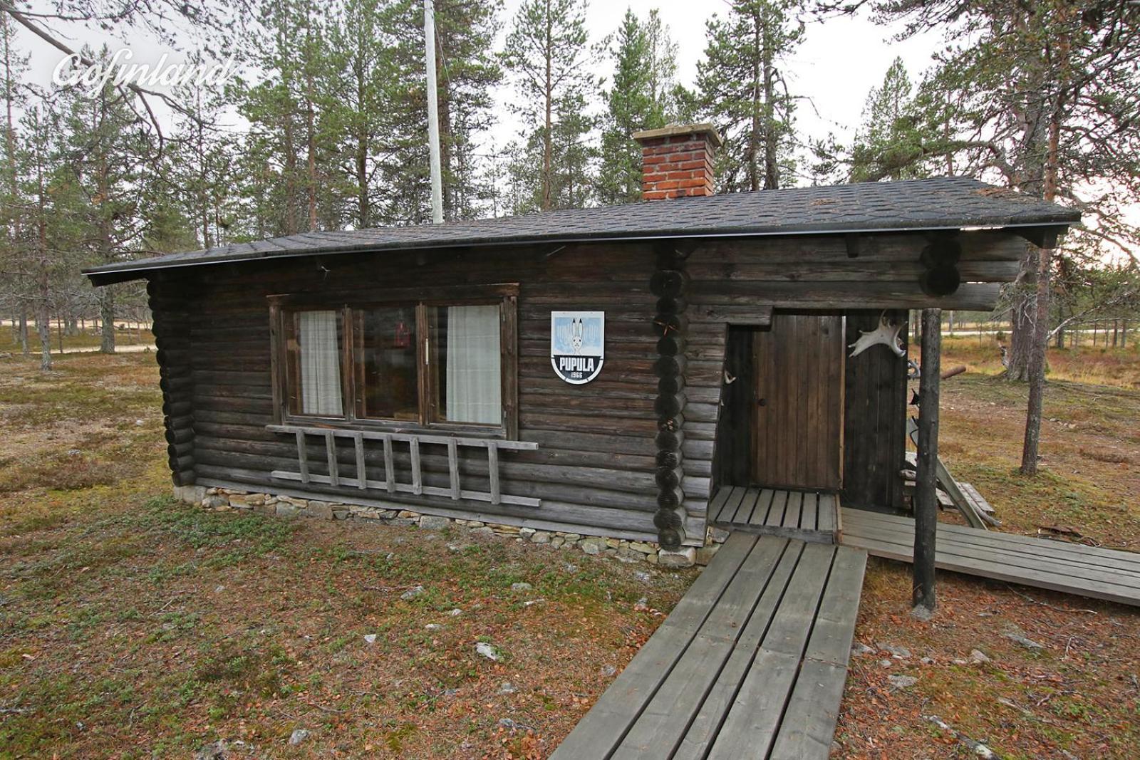 Kuukkeli Log Houses Villa Aurora "Pupula" Saariselka Exterior photo